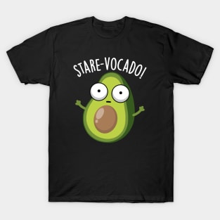 Stare-vocado Funny Avocado Puns T-Shirt